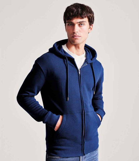 Anthem Organic Full Zip Hoodie | Navy