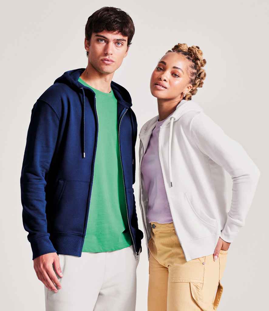 Anthem Organic Full Zip Hoodie | Navy