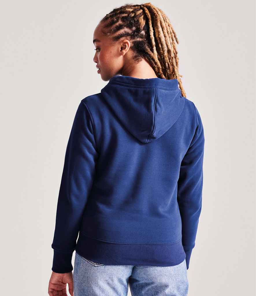 Anthem Ladies Organic Full Zip Hoodie | Navy