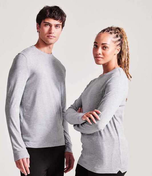 Anthem Organic Long Sleeve T-Shirt | Grey Marl