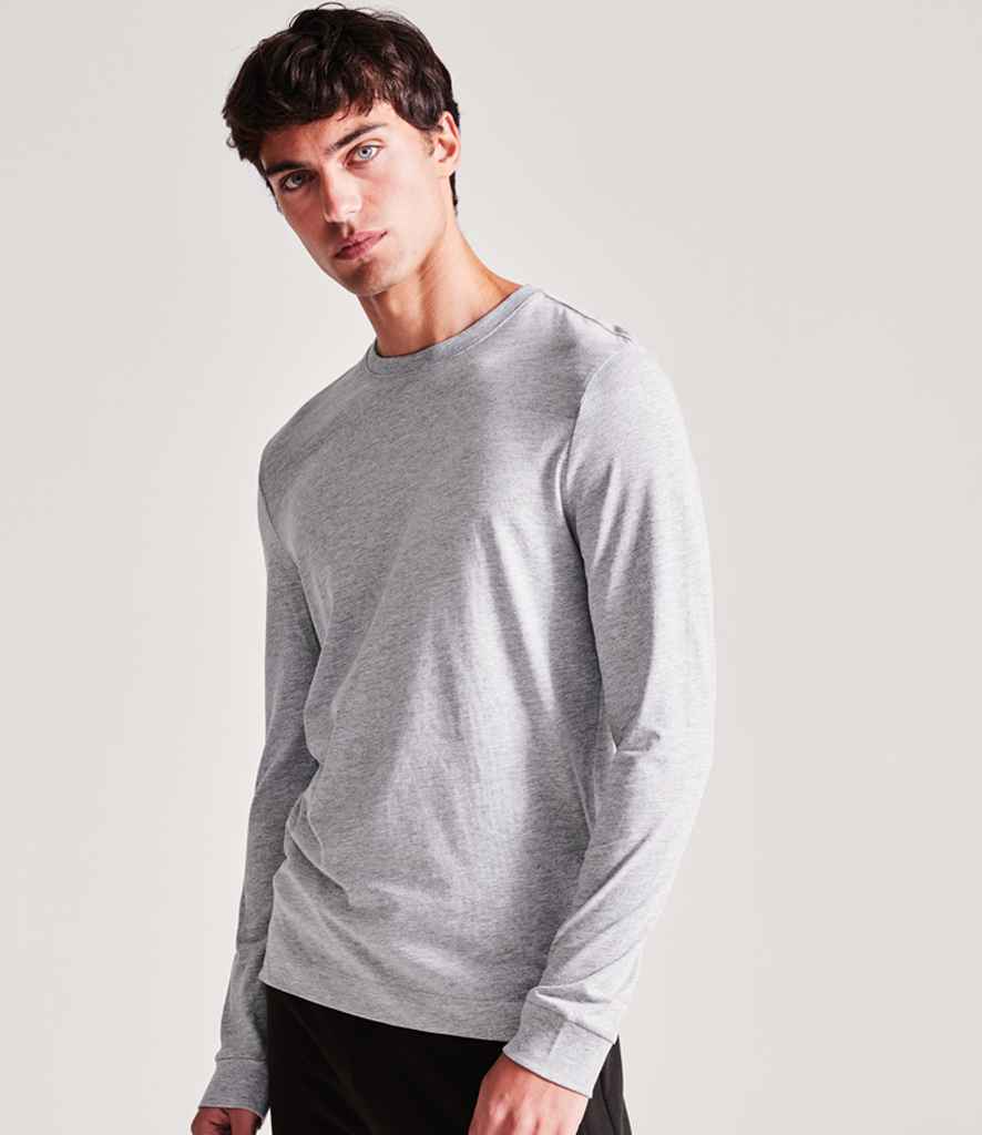 Anthem Organic Long Sleeve T-Shirt | Grey Marl