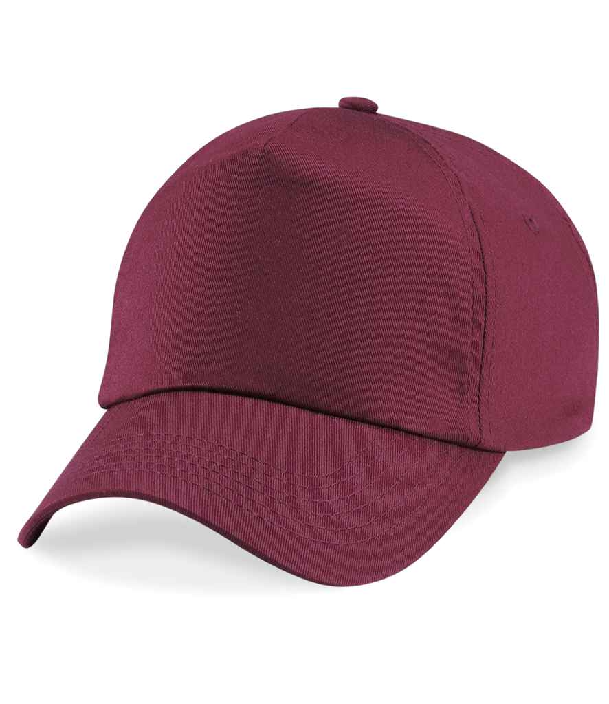 Beechfield Kids Original 5 Panel Cap | Burgundy
