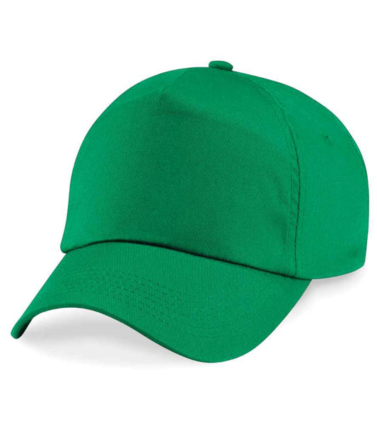 Beechfield Kids Original 5 Panel Cap | Kelly Green