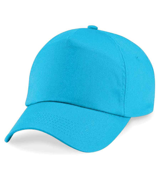 Beechfield Kids Original 5 Panel Cap | Surf Blue