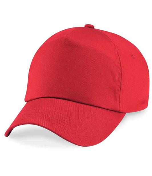 Beechfield Original 5 Panel Cap | Bright Red