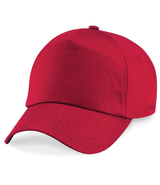 Beechfield Original 5 Panel Cap | Classic Red