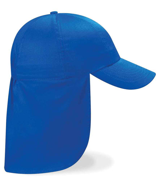 Beechfield Kids Legionnaire Style Cap | Bright Royal