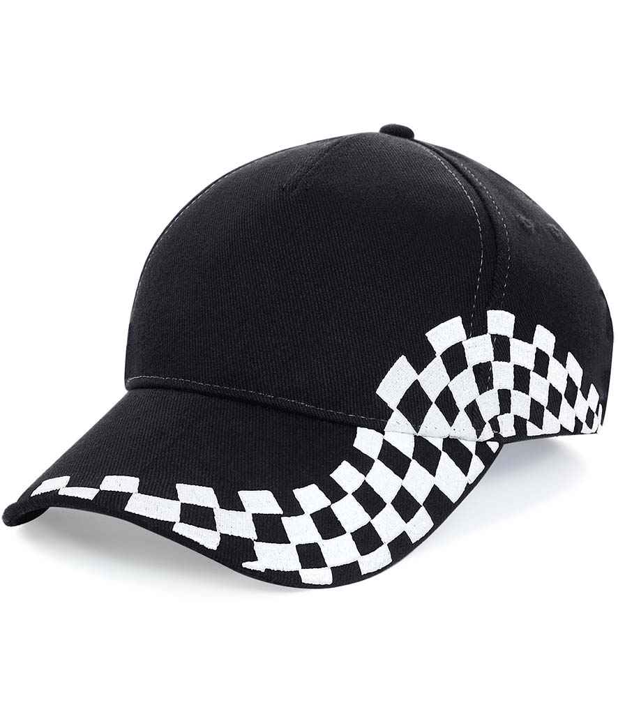 Beechfield Grand Prix Cap | Black