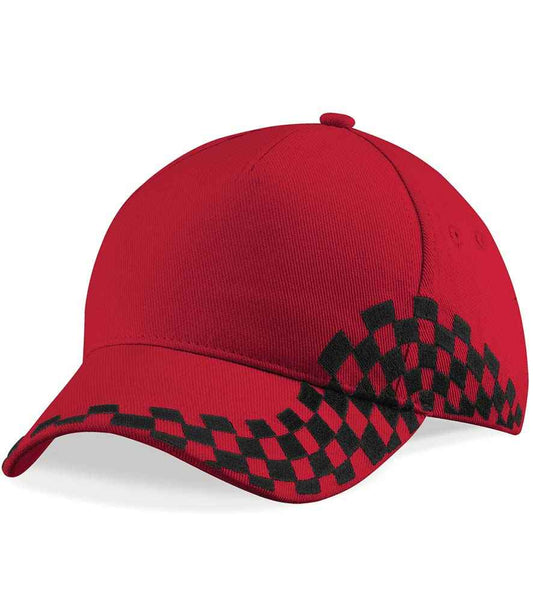 Beechfield Grand Prix Cap | Classic Red