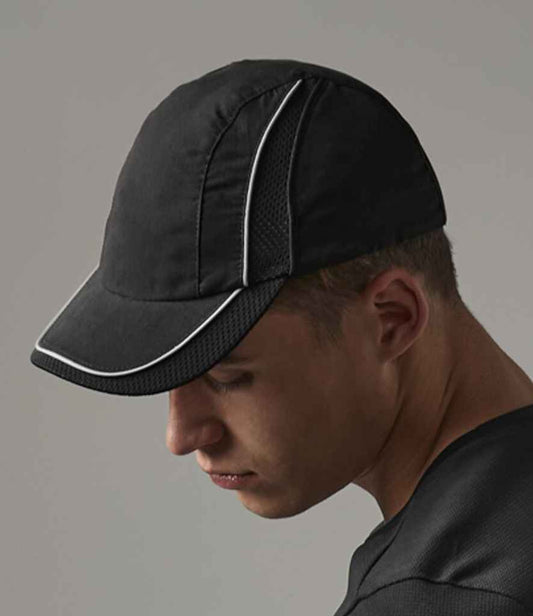 Beechfield Coolmax® Flow Mesh Cap | Black