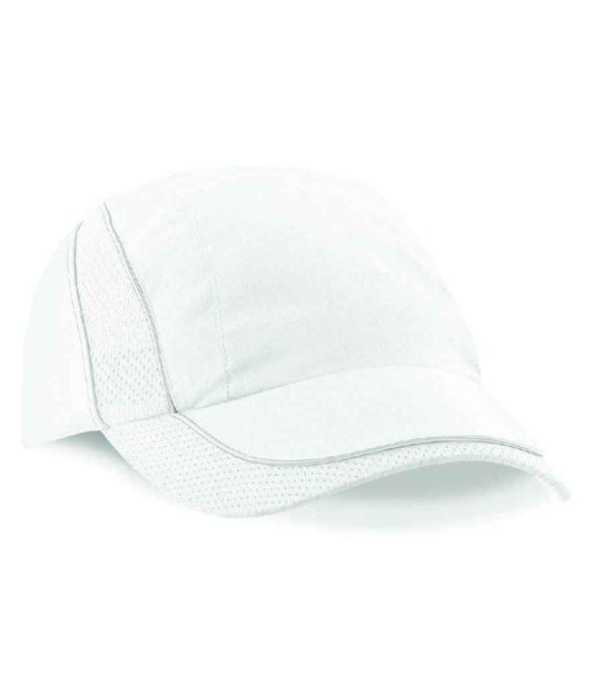 Beechfield Coolmax® Flow Mesh Cap | White