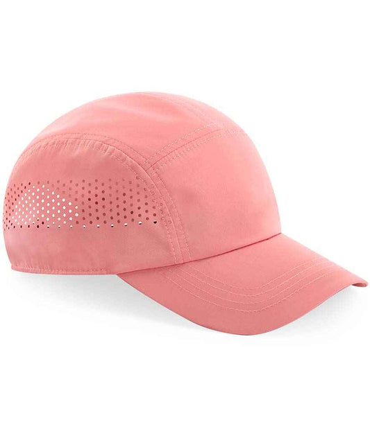 Beechfield Technical Running Cap | Salmon Pink