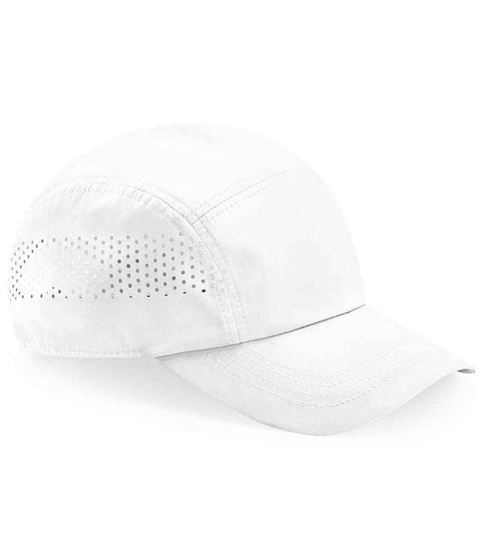 Beechfield Technical Running Cap | White