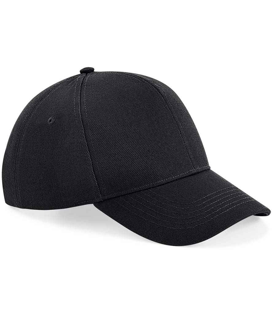 Beechfield Ultimate 6 Panel Cap | Black