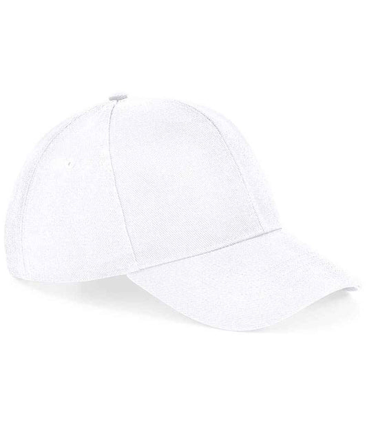 Beechfield Ultimate 6 Panel Cap | White