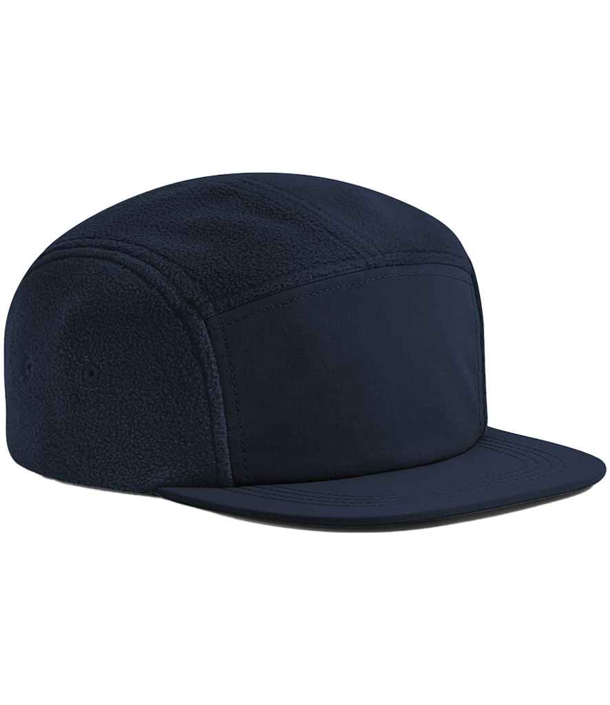 Beechfield Recycled Fleece Outdoor Camper Cap | Navy
