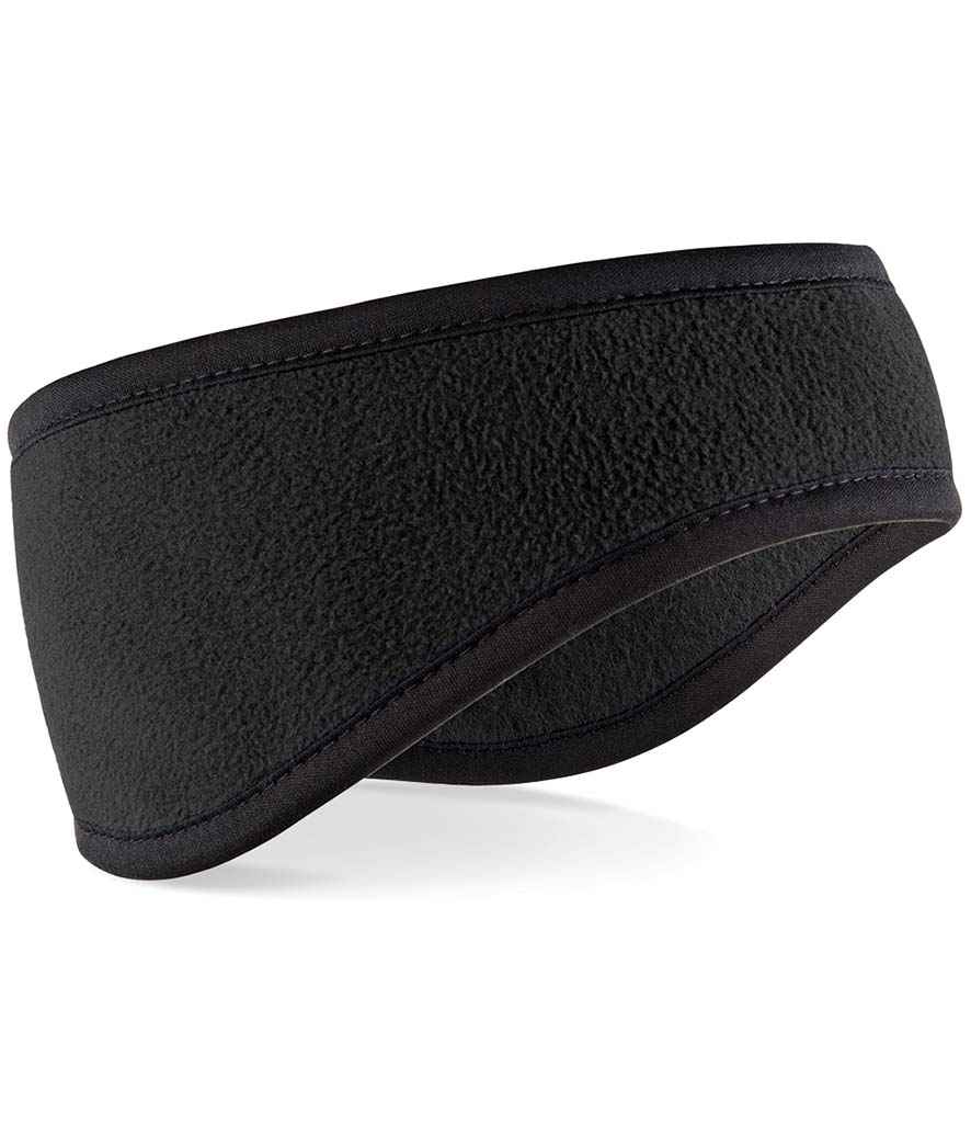 Beechfield Suprafleece® Aspen Headband | Black