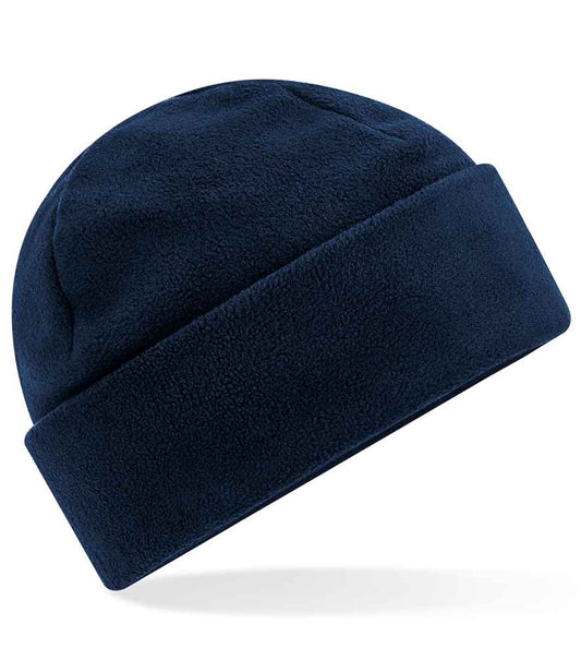 Beechfield Recycled Fleece Cuffed Beanie | French Navy