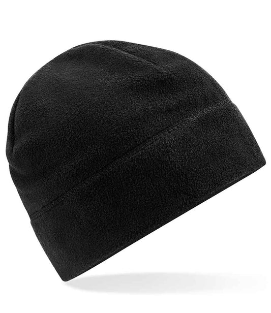 Beechfield Recycled Fleece Pull-On Beanie | Black