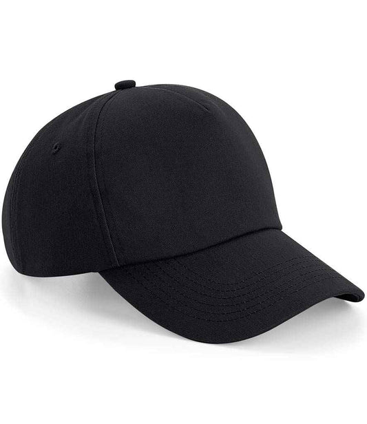 Beechfield Authentic 5 Panel Cap | Black