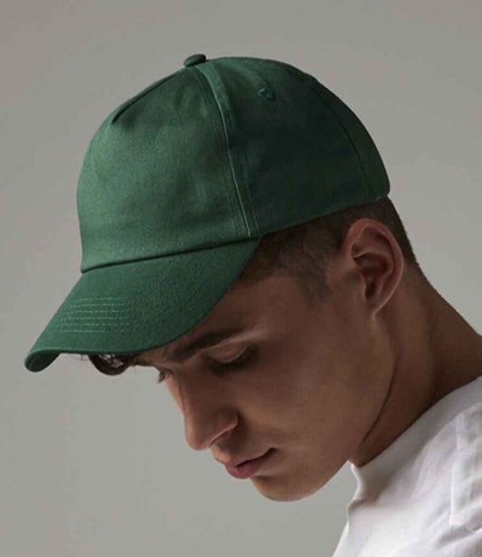 Beechfield Authentic 5 Panel Cap | Bottle Green
