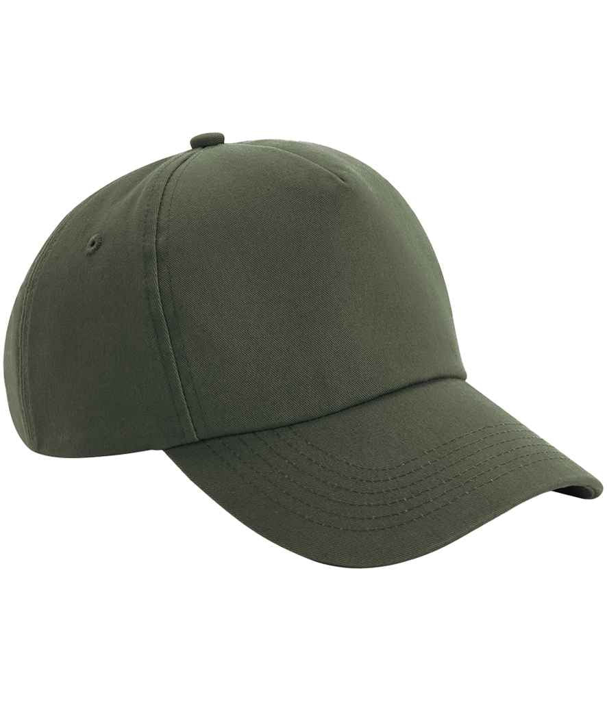 Beechfield Authentic 5 Panel Cap | Olive Green