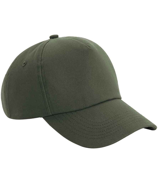 Beechfield Authentic 5 Panel Cap | Olive Green