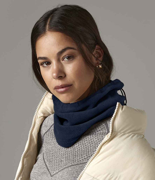 Beechfield Recycled Fleece Snood | French Navy