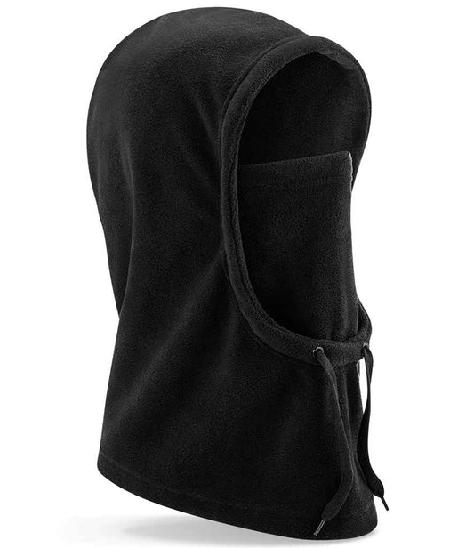 Beechfield Recycled Fleece Hood | Black