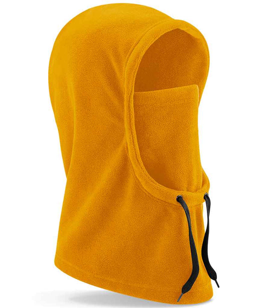 Beechfield Recycled Fleece Hood | Mustard