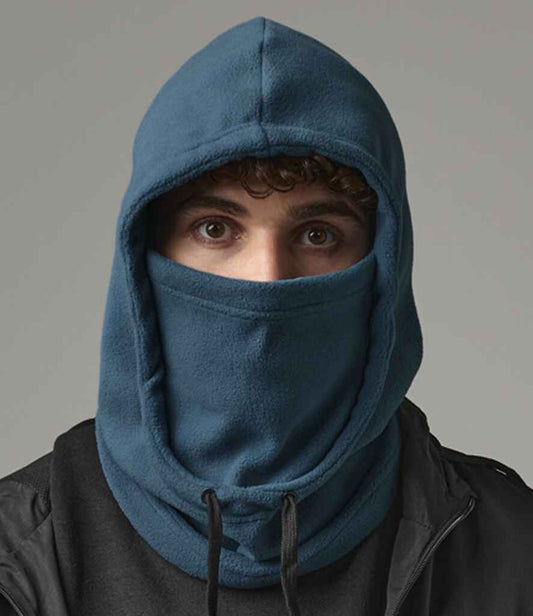 Beechfield Recycled Fleece Hood | Petrol