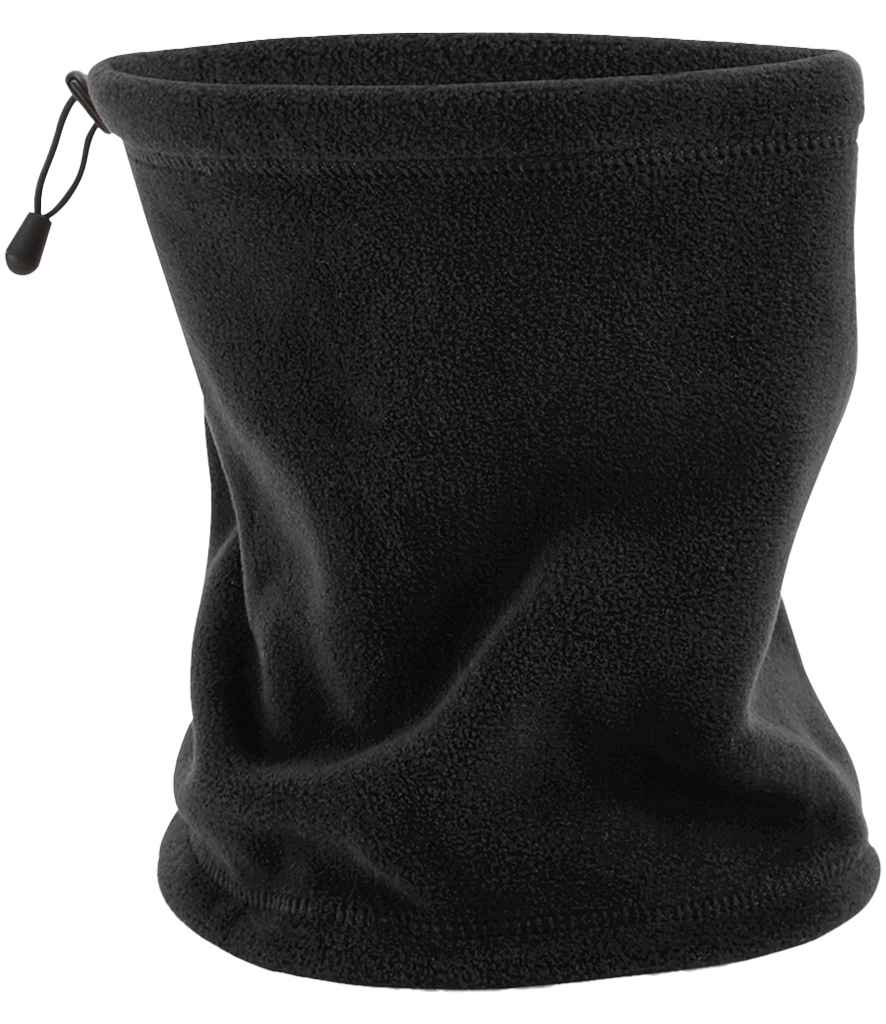 Beechfield Suprafleece® Snood/Hat Combo | Black