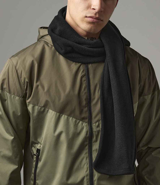 Beechfield Suprafleece® Geneva Scarf | Black