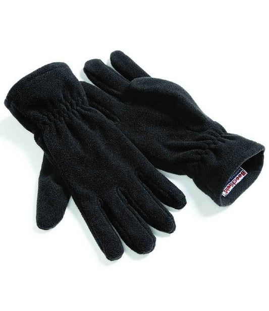 Beechfield Suprafleece® Alpine Gloves | Black