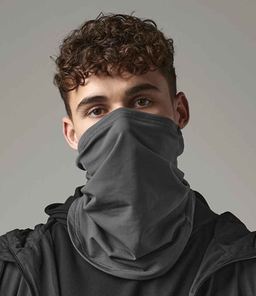 Beechfield Sports Tech Soft Shell Neck Warmer | Graphite Grey