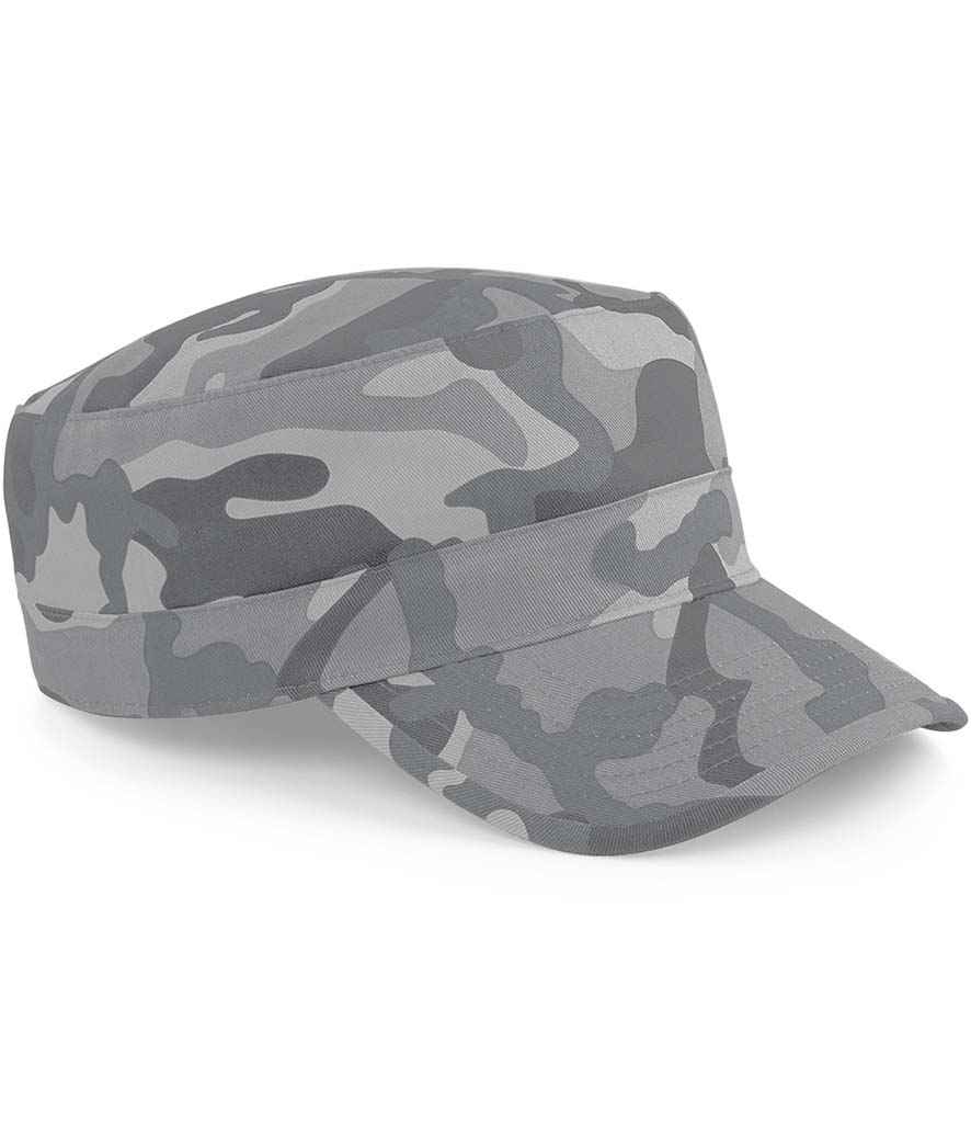 Beechfield Camo Army Cap | Arctic Camo