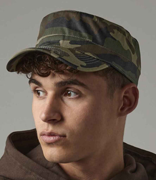 Beechfield Camo Army Cap | Jungle Camo