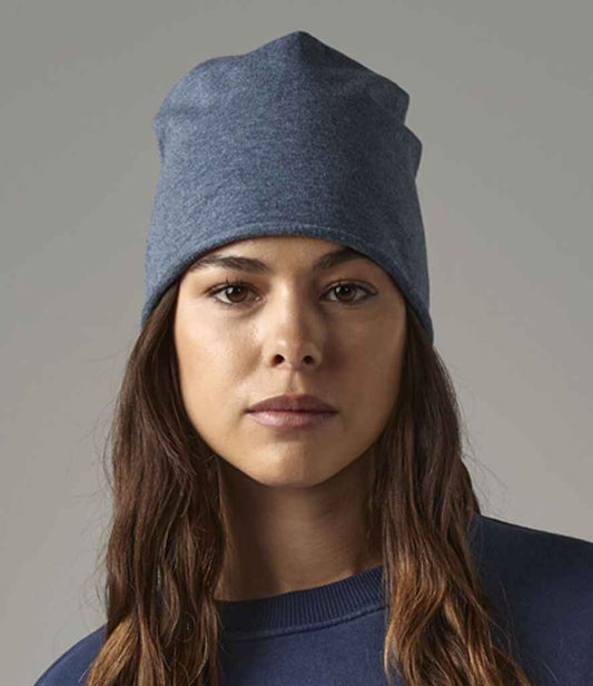 Beechfield Jersey Beanie | Denim Blue
