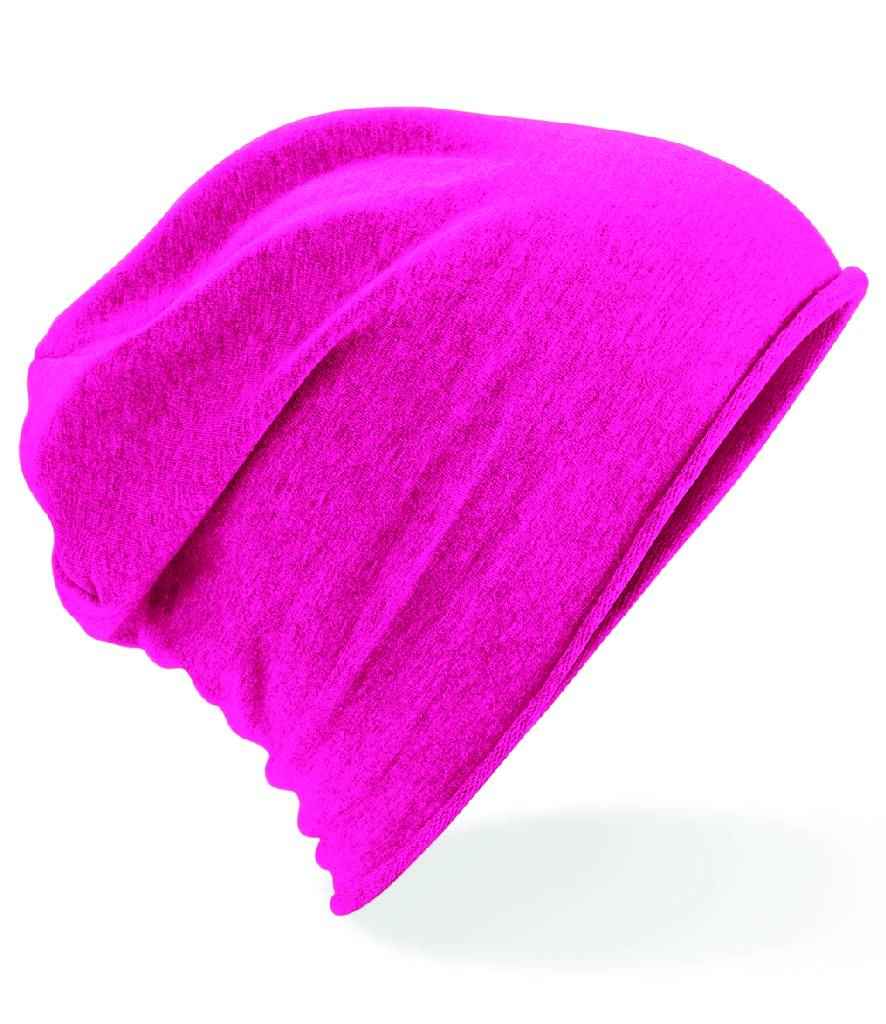 Beechfield Jersey Beanie | Fuchsia