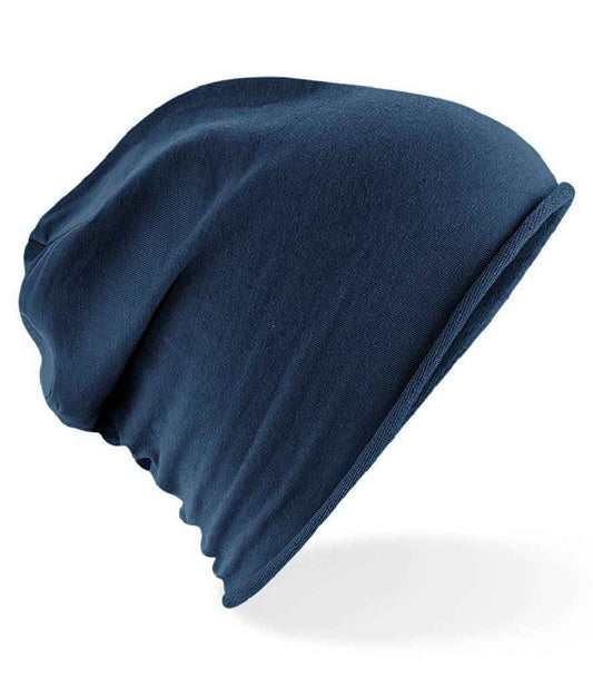 Beechfield Jersey Beanie | Navy