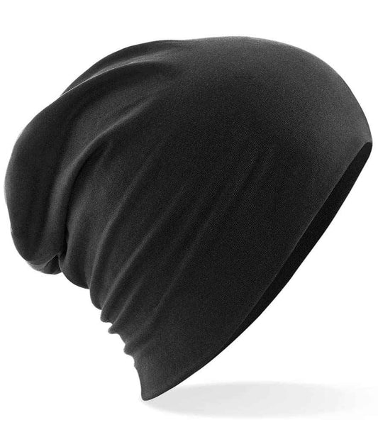 Beechfield Hemsedal Slouch Beanie | Black