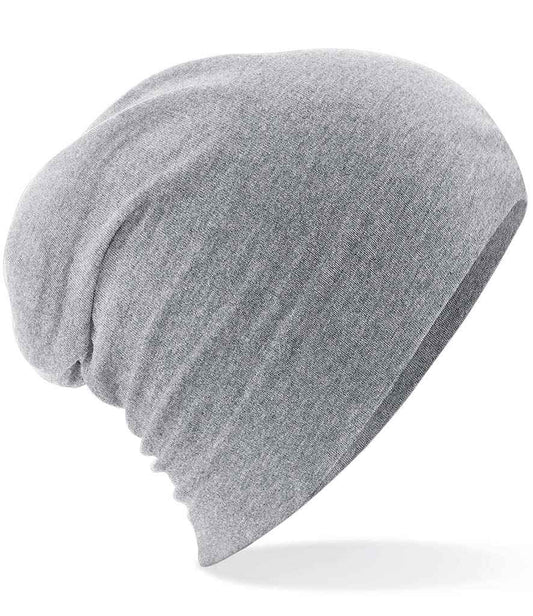 Beechfield Hemsedal Slouch Beanie | Heather Grey