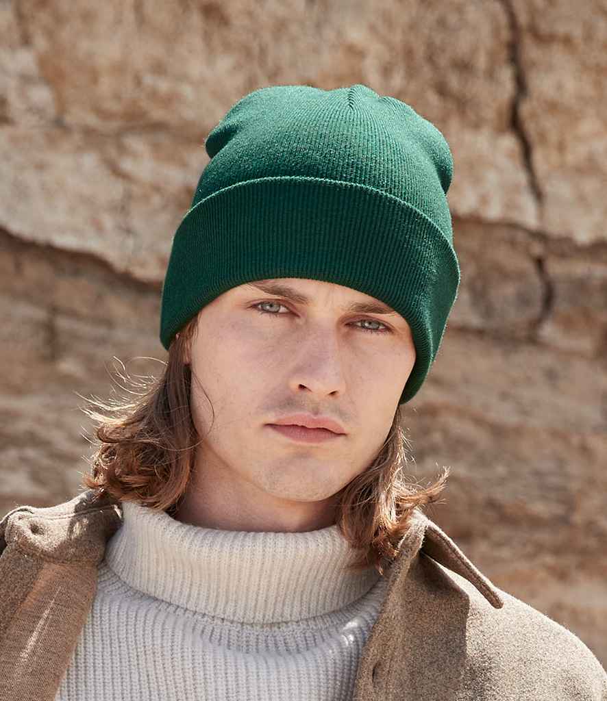 Beechfield Polylana® Original Cuffed Beanie | Bottle Green