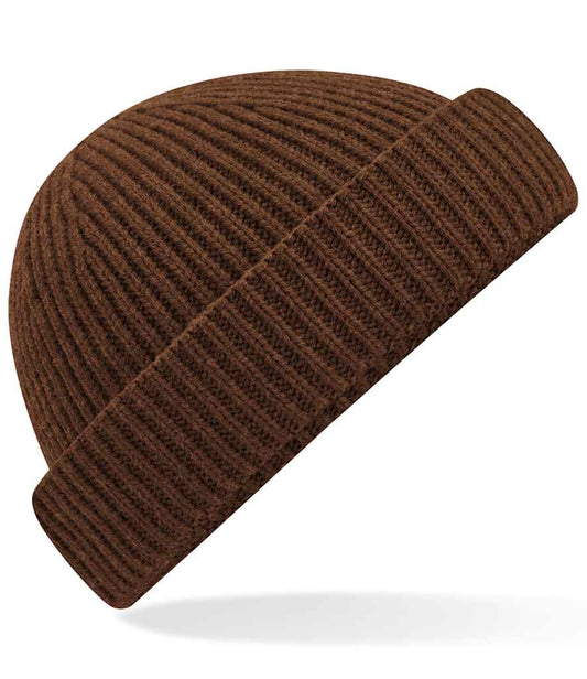 Beechfield Recycled Harbour Beanie | Walnut