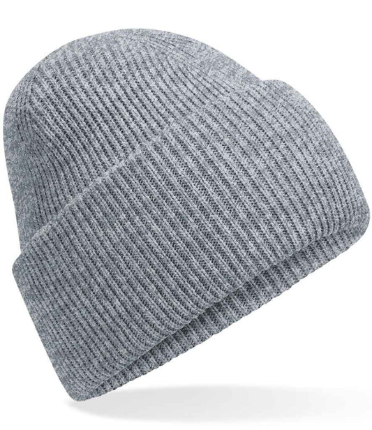 Beechfield Classic Engineered Deep Cuffed Beanie | Ash