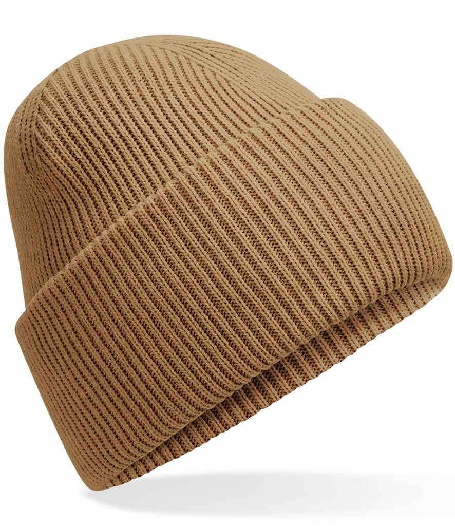 Beechfield Classic Engineered Deep Cuffed Beanie | Biscuit