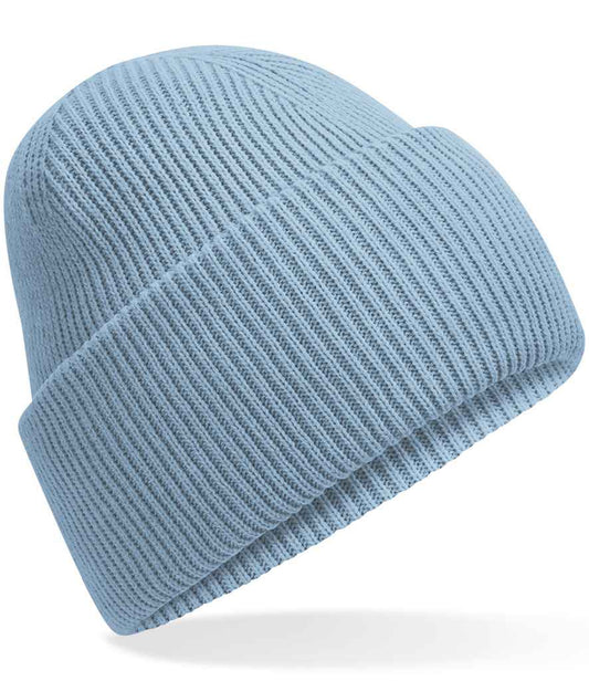 Beechfield Classic Engineered Deep Cuffed Beanie | Dusty Blue