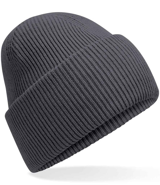 Beechfield Classic Engineered Deep Cuffed Beanie | Graphite Grey