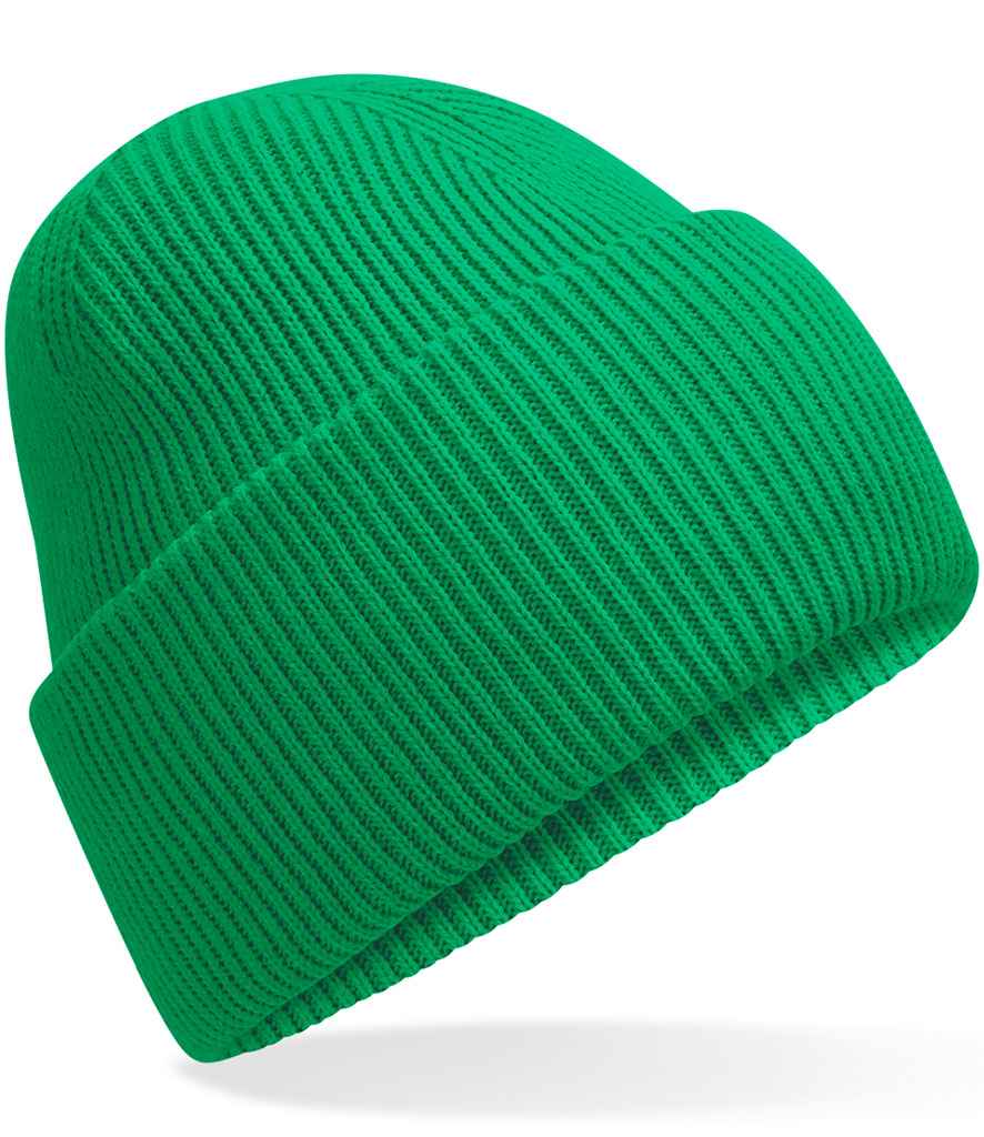 Beechfield Classic Engineered Deep Cuffed Beanie | Kelly Green