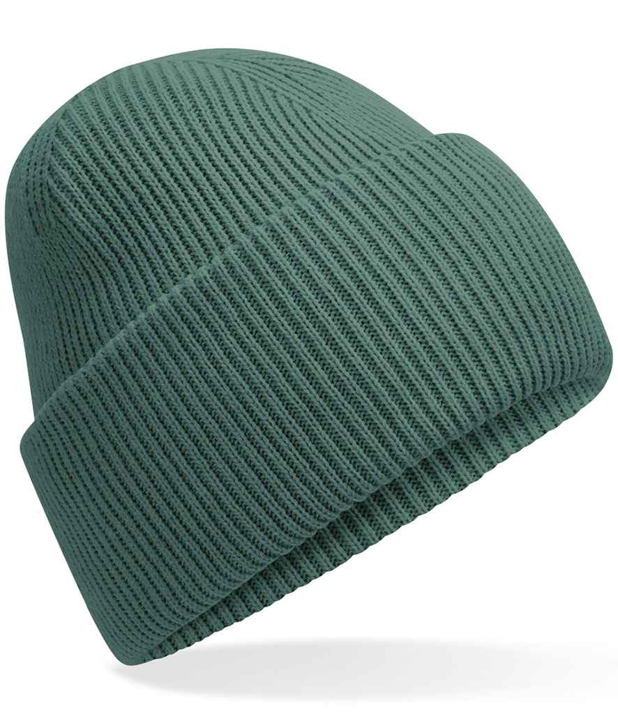 Beechfield Classic Engineered Deep Cuffed Beanie | Marina Green